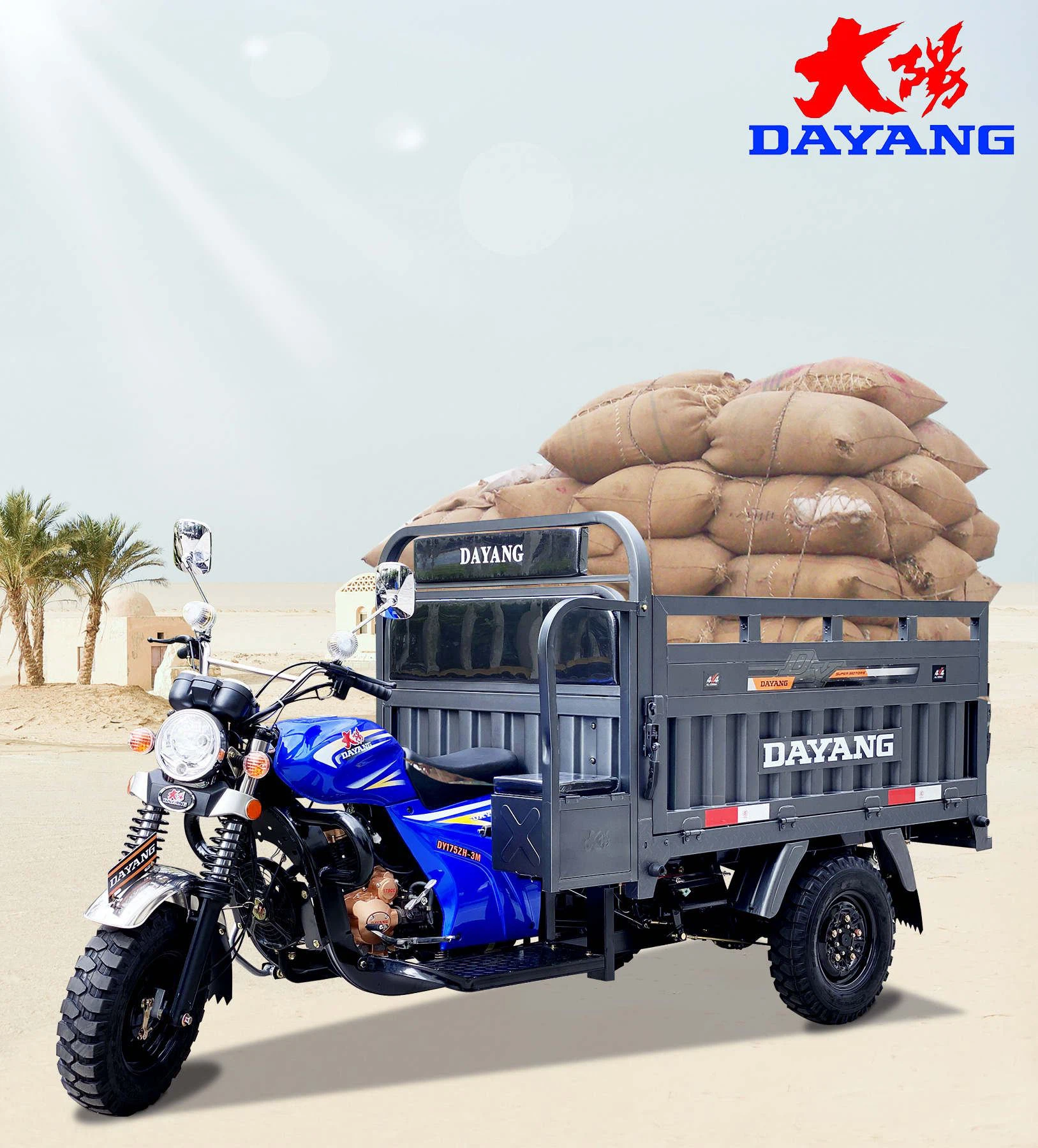 heavy loading 3 Wheel Cargo Motor Tricycle