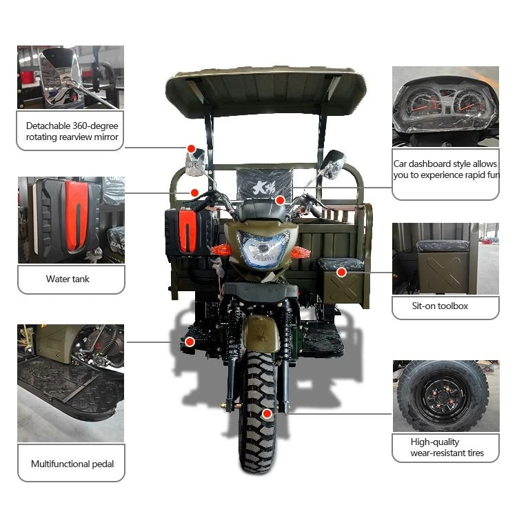 DAYANG popular 250cc motorized tricycles in ghana