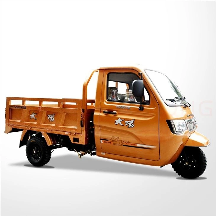 Chinese 250cc Enclosed Cabin Motor Tricycle
