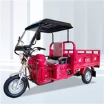Refroidissement par air 150CC Cargo Tricycle
